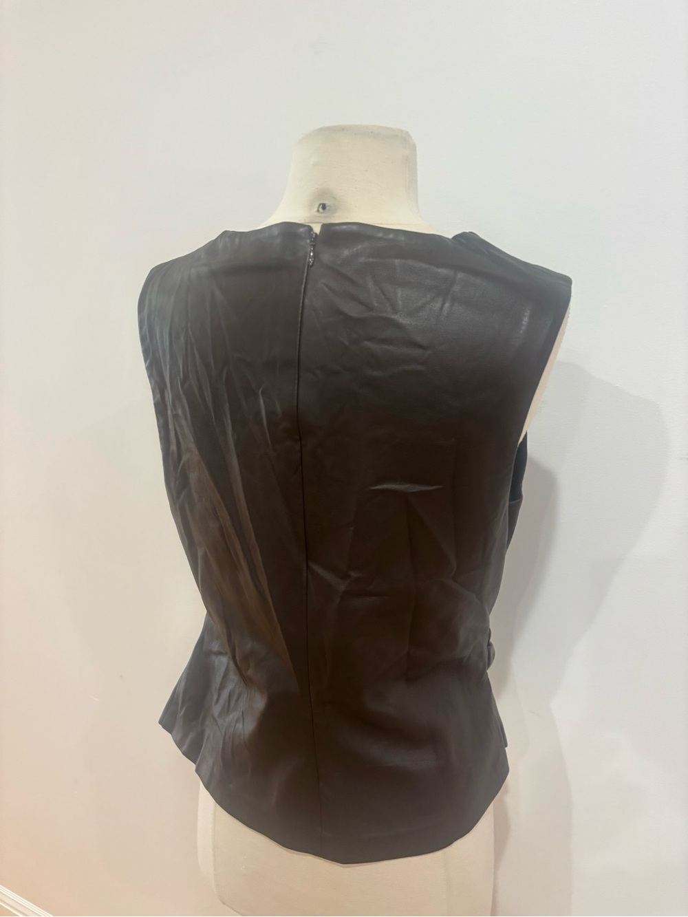 Joe's Jeans Meg Vegan Leather Top, Size: XL - Picture 13 of 14